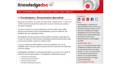 Desktop Screenshot of knowledgedoc.com.au